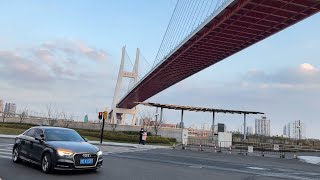 Suzhou River Road｜Shanghai Tour 4K｜Jing an｜Shimen Road｜Huangpu｜Xintiandi｜nanpu bridge｜north south