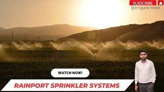 Sprinkler Irrigation System | Mini Sprinkler | Rainport Sprinkler | मिनी स्प्रिंकलर की पूरी जानकारी