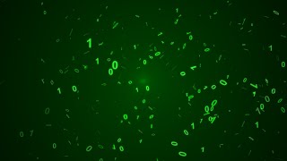 Motion Made - Binary number Computer language code animated background - Royalty Free Footage