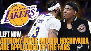 Lakers - Anthony Davis' Return, Rui Hachimura Debut Celebrated by Lakers Fans After Spurs Win