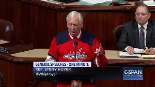 Rep. Steny Hoyer on Washington Capitals winning Stanley Cup (C-SPAN)