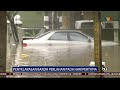 banjir  penyelarasan banjir perlahan pada hari pertama