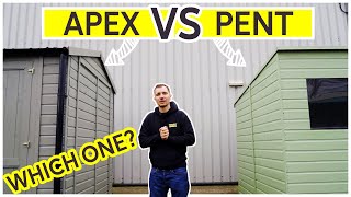 Apex Vs Pent Roof - Which to choose?!