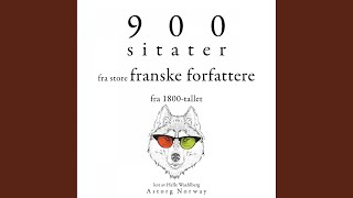 Chapter 8.3 - 900 sitater fra store franske forfattere fra 1800-tallet