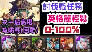 [神魔之塔] 討伐戰•來一局高塔攻防戰-困難 (英格麗)