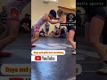 کشتی آزاد دختر و پسر 🤼free wrestleing between girls and boys 🤼🤼 newshorts new