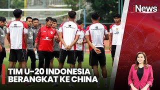 Jelang Piala Asia U-20 2025, Tim Indonesia Berangkat ke China | iNews Room | 09/02