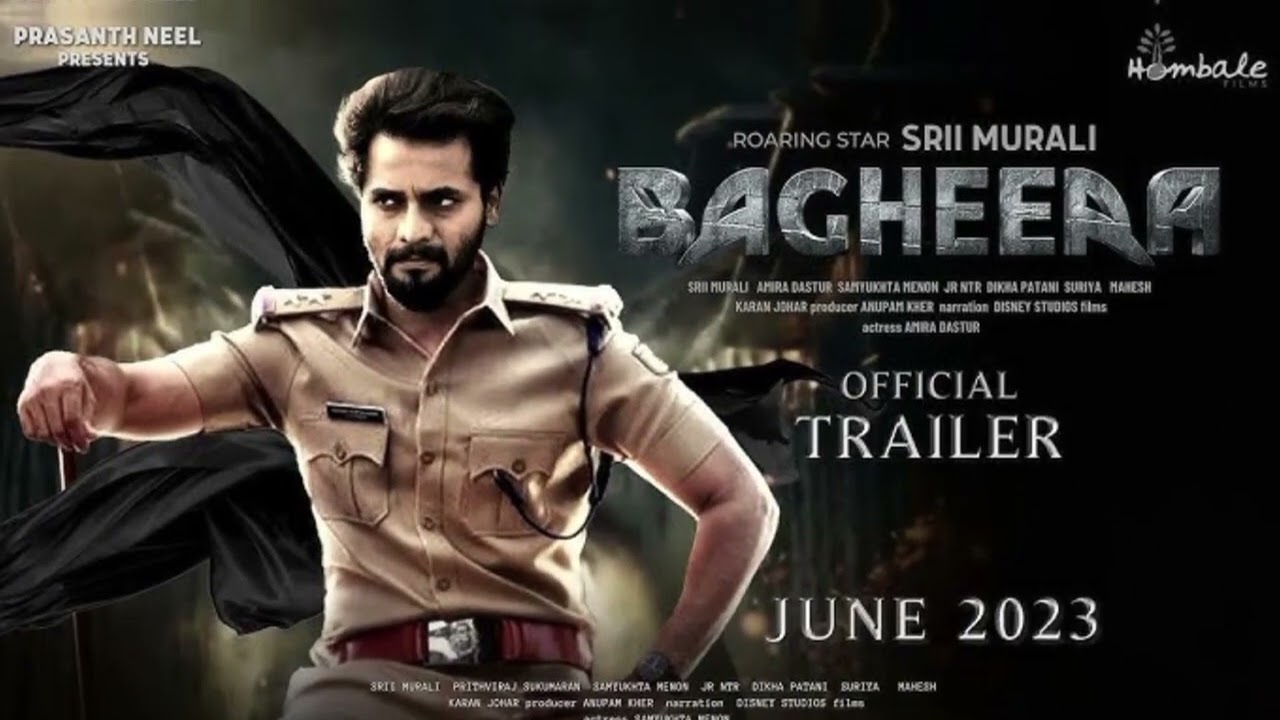 BAGHEERA - Official Trailer | Srii Murali | Prashanth Neel | Vijay ...