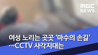 여성 노리는 곳곳 '마수의 손길'…CCTV 사각지대는 (2019.12.25/뉴스데스크/MBC)