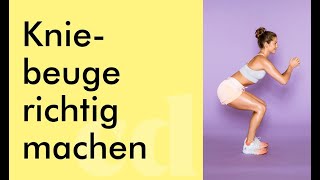 Kniebeugen richtig machen – mit Health-Coach Verena Hoflehner