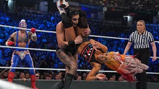 WWE Zelina Vega & Rey Mysterio vs Rhea Ripley & Dominik Mysterio 5/5/23