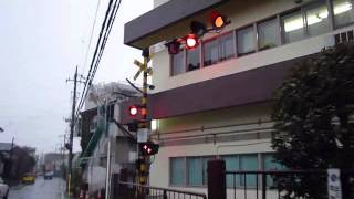 珍風景　絶対に電車が来ない踏切　Railroad crossing the train does not come