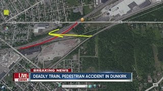 Pedestrian killed walking along train tracks in Dunkirk