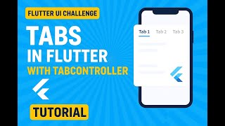 Flutter Tabs — Manual Control with TabController