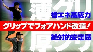 【テニス】フォアハンド改造！正しいグリップで安定感爆増！元全国3位が教えるフォアハンド講座レッスン〈ぬいさんぽ〉