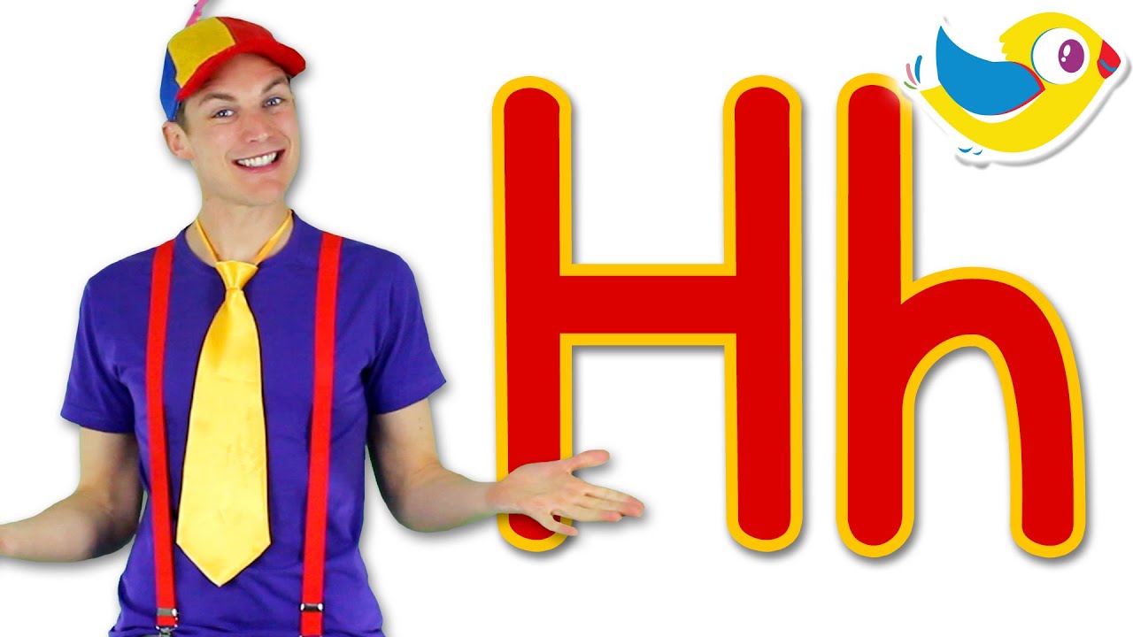 The Letter H Song Learn The Alphabet Youtube