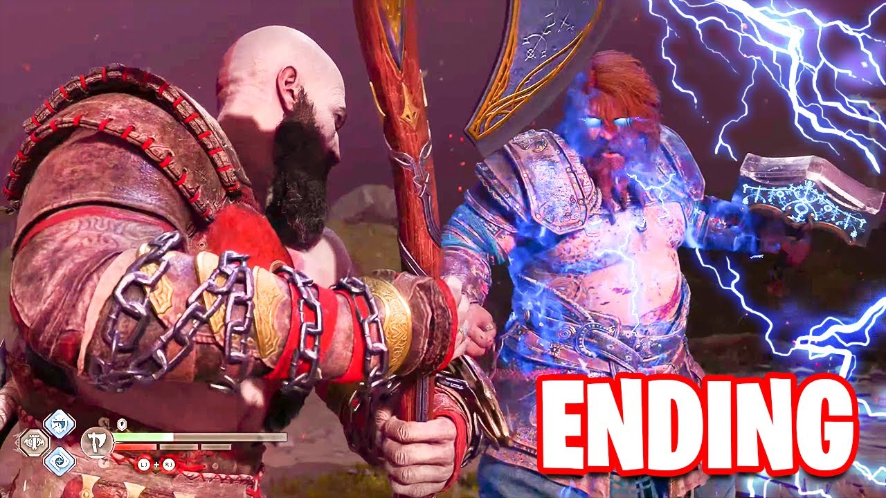 THE FINAL BATTLE! (God Of War Ragnarok, Ending) - YouTube