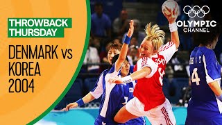 Most EPIC Handball Final! DEN vs KOR - Olympic Games Athens 2004 | Throwback Thursday