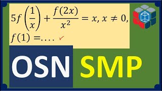 #FUNGSI-PERSAMAAN FUNGSI || SOAL OSN MATEMATIKA SMP