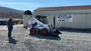 1999 Bobcat 873 Rubber Tire Skid Steer Loader 74 HP Deutz Diesel New Bucket For Sale !!!