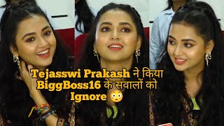 Tejesswi Prakash Ignores the Question About BiggBoss 👁️Season 16 During Promotions of Her Film 😳📸