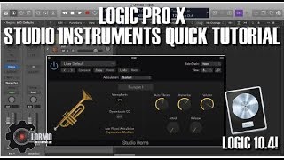 Studio Instruments - Studio Horns & Strings (Logic Overview Tutorial)
