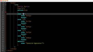 PHP & MySQL Tutorial 26 Switch Statement YouTube