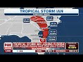 ian could restrengthen into hurricane make landfall along south carolina coast