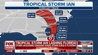 Ian Could Restrengthen Into Hurricane, Make Landfall Along South Carolina Coast