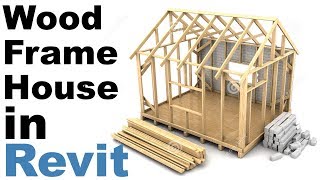 Wood Frame House in Revit Tutorial