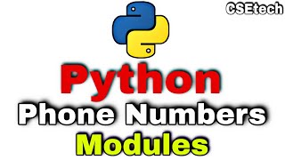 Useful Python Phone Numbers Module Tracking Phone Numbers with Python #pythonprogramming