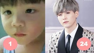 Suga BTS Childhood | From 1 To 24 Years Old