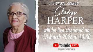The Funeral Service For Gladys Harper
