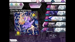 Arcaea v3.0 - Give Me a Nightmare (FTR 9 - First Attempt)