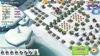 War Factory level 45 how to destroy it easy. Boom Beach