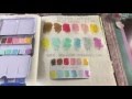 Watercolor Confections: PASTEL DREAMS-Swatched Out