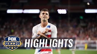 Christian Pulisic extends USMNT lead 4-0 vs. Trinidad and Tobago | 2019 CONCACAF Gold Cup Highlights