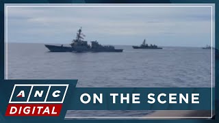 WATCH: PH holds 2nd multilateral maritime drills with allies U.S., Canada, Japan in West PH Sea