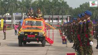 কাদিরাবাদ সেনা নিবাসে বাৎসরিক রিক্রুট কুচকাওয়াজ ও শপথ গ্রহণ