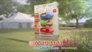 Cosyfeet TV Advert 2014 | Cosyfeet | Extra Roomy Footwear