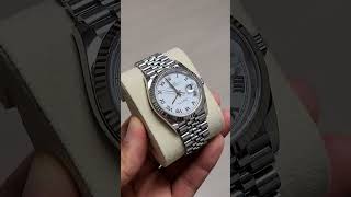 Rolex Datejust White roman index 126234