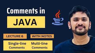 Comments in Java | Single and Multi-Line Comments | Java Tutorial for Beginners | Amit Thinks