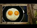 fried eggs sound 🎧 kitchen atmosphere for chill and meditation 1080p