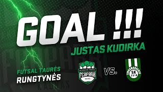 GOAL!!! Justas Kudirka | FC Antakalnio Parkas - SK Linksmakalnis (Futsal taurės rungtynės)