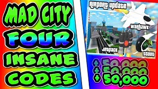 Mad City Available Codes 2k19 - airport update 5 new codes mad city roblox