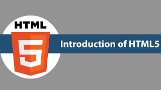 HTML5 Tutorial For Beginners #01 Introduction of HTML5