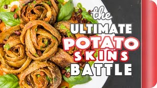 THE ULTIMATE POTATO SKINS BATTLE | Sorted Food