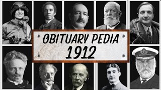 Famous Hollywood Celebrities We've Lost in 1912 - Obituary in 1912