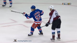 Nazem Kadri vs Ryan Lindgren Jan 7, 2020