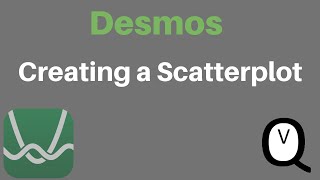 Desmos - Creating a Scatterplot